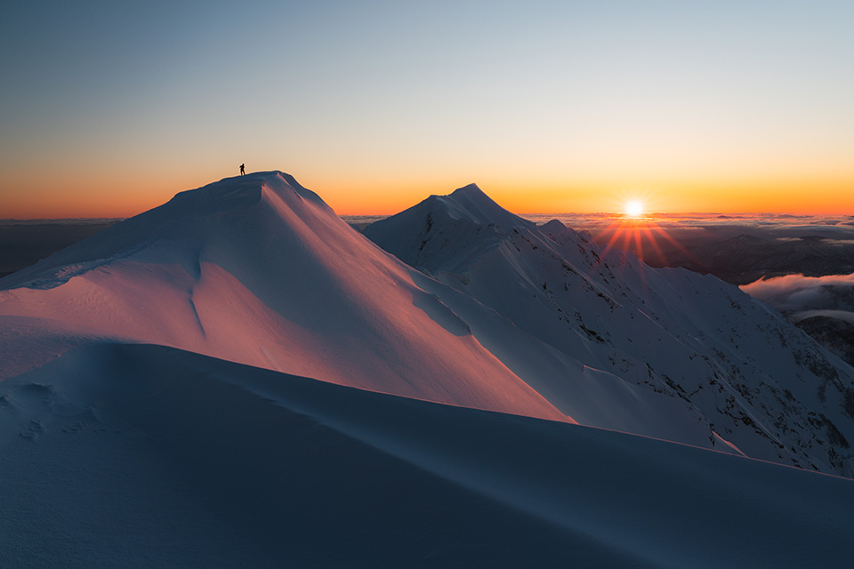 優秀賞　nakashi726さんの作品「冬の大山」