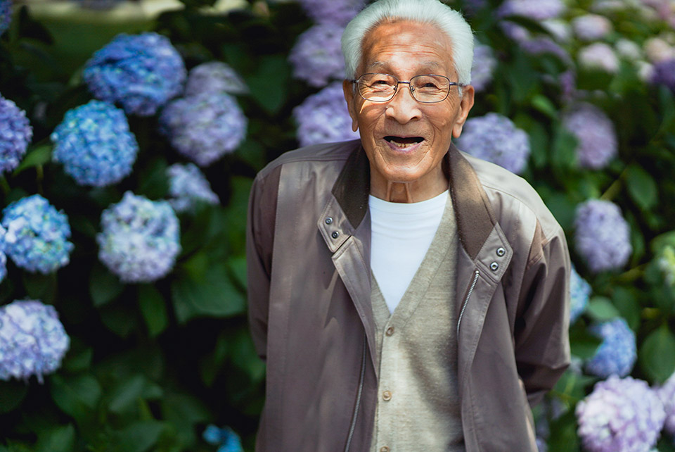 佳作カメラ部門　@sachihanamomoさんの作品「大好きなおじいちゃん」