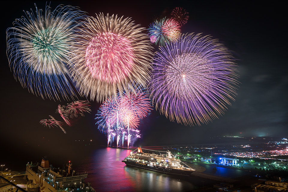 茨城県・大洗町｜大洗海上花火大会 写真納品｜東京カメラ部 地域支援