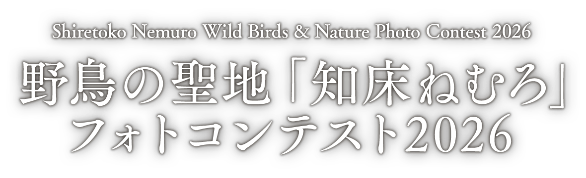 野鳥の聖地「知床ねむろ」フォトコンテスト2026