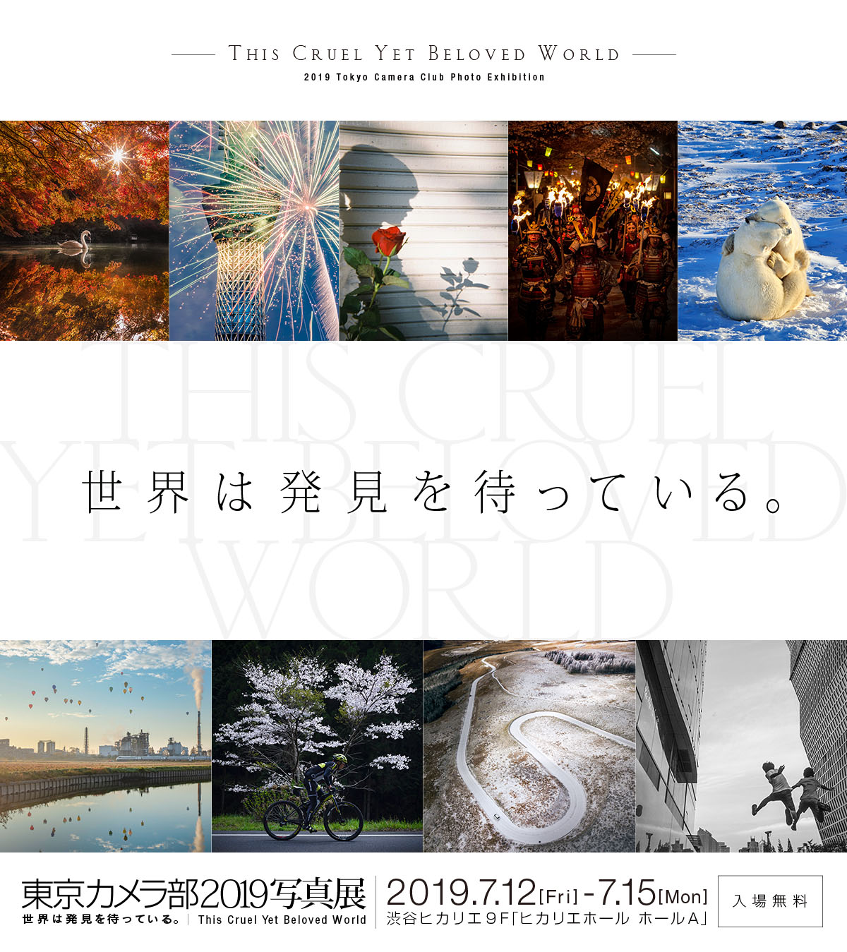東京カメラ部2019写真展 世界は発見を待っている。