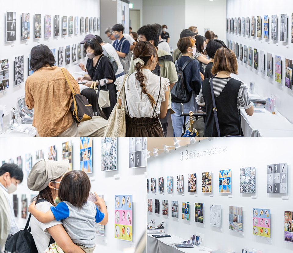 東京カメラ部2025写真展での展示風景
